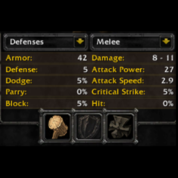 CharacterStatsClassic (Character Stats Classic)