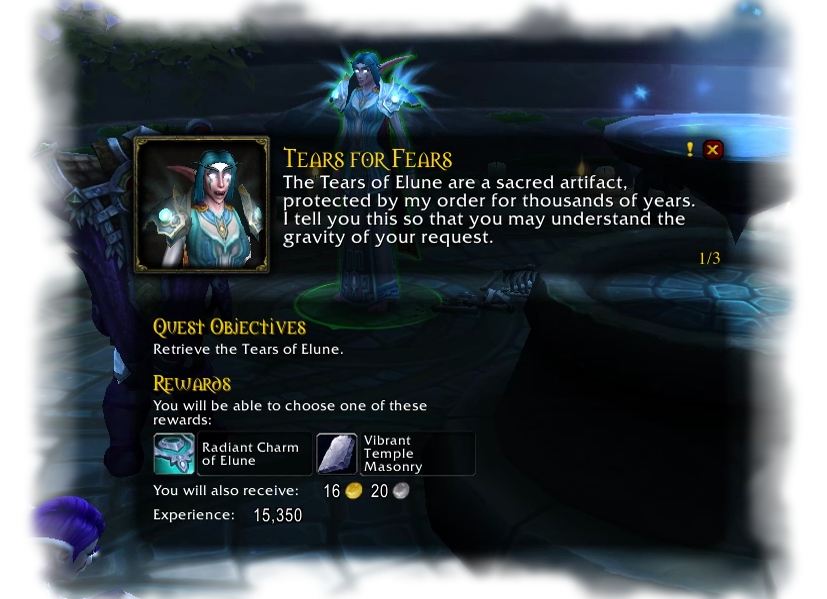 In-game view
