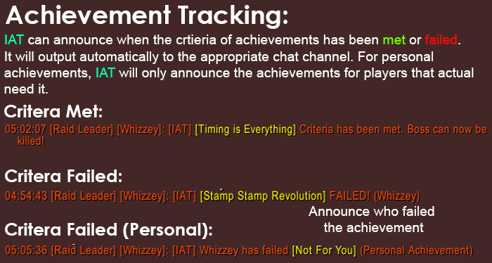 Instance Achievement Tracker — изображение 2