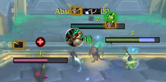 Auras on enemy nameplates